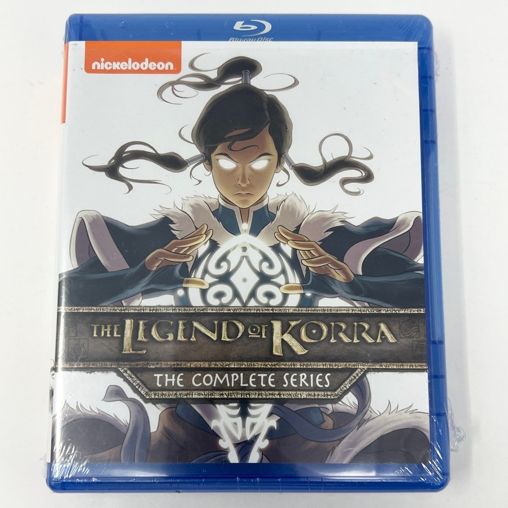 The Legend of Korra The Complete Series Blu-ray Nickelodeon New Sealed